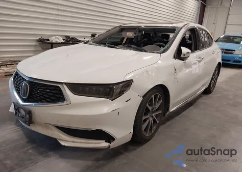 2018 Acura Tlx Tech Pkg из США, поврежденный, VIN 19UUB2F56JA011253